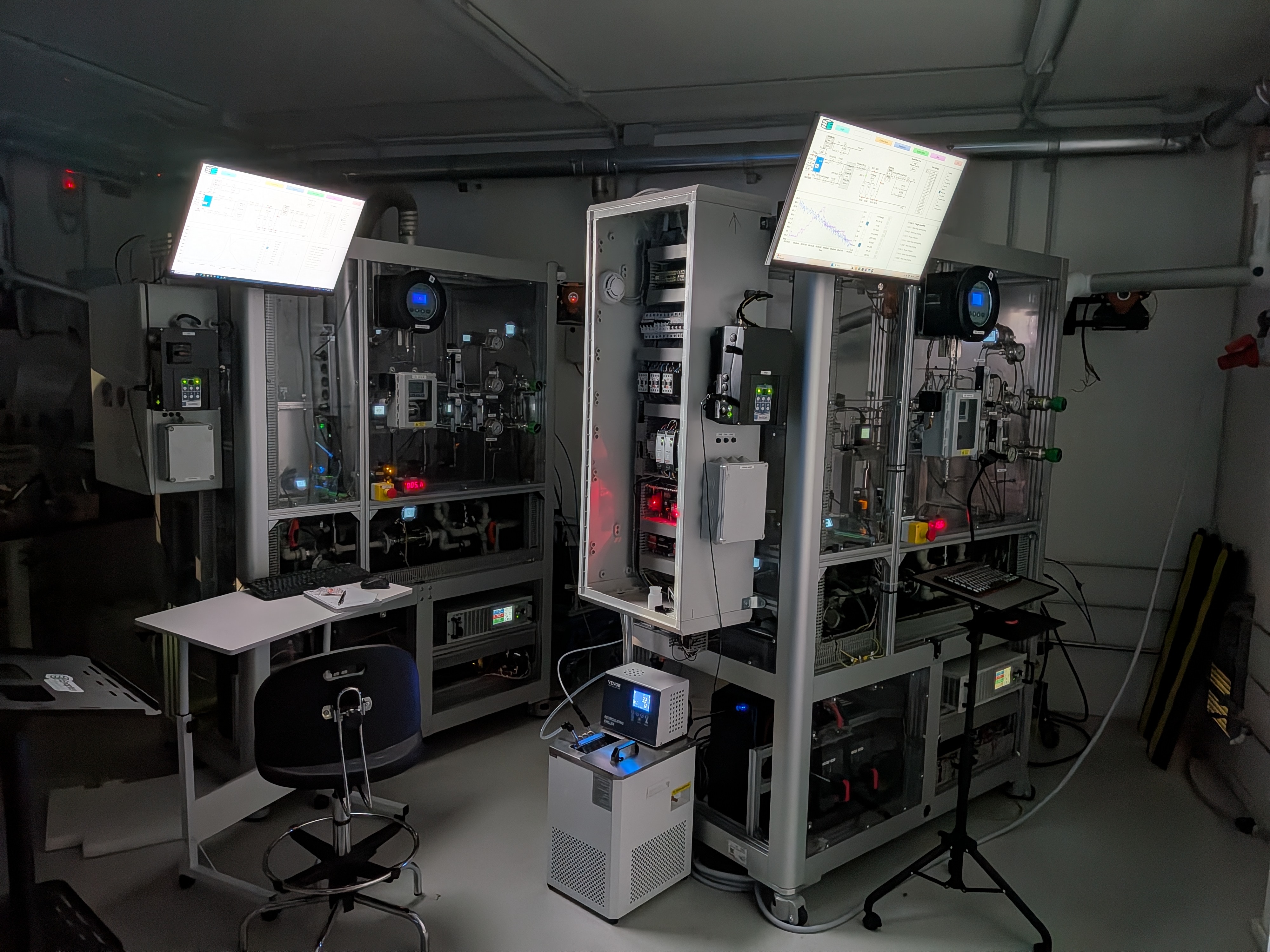 ATS4 stack test rigs