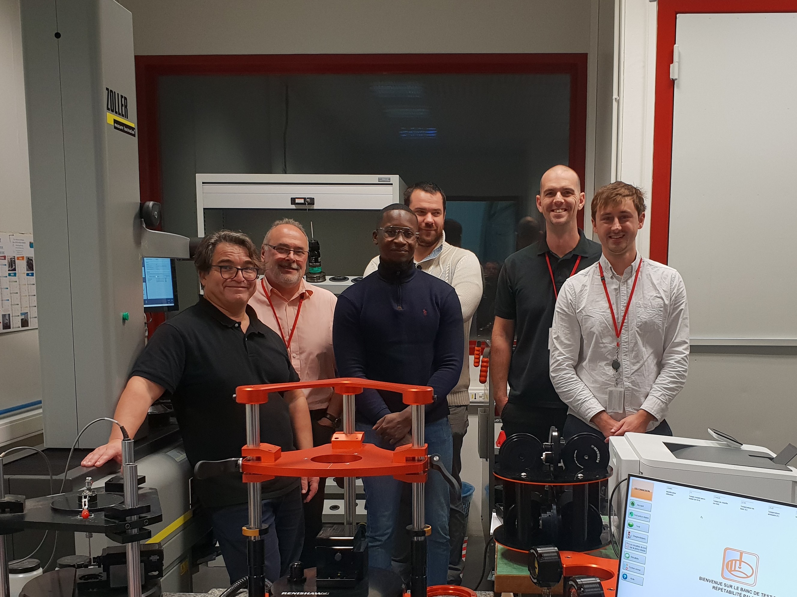 Customer acceptance of the CPRR at the Tier 1 aerospace facility in France, October 2019